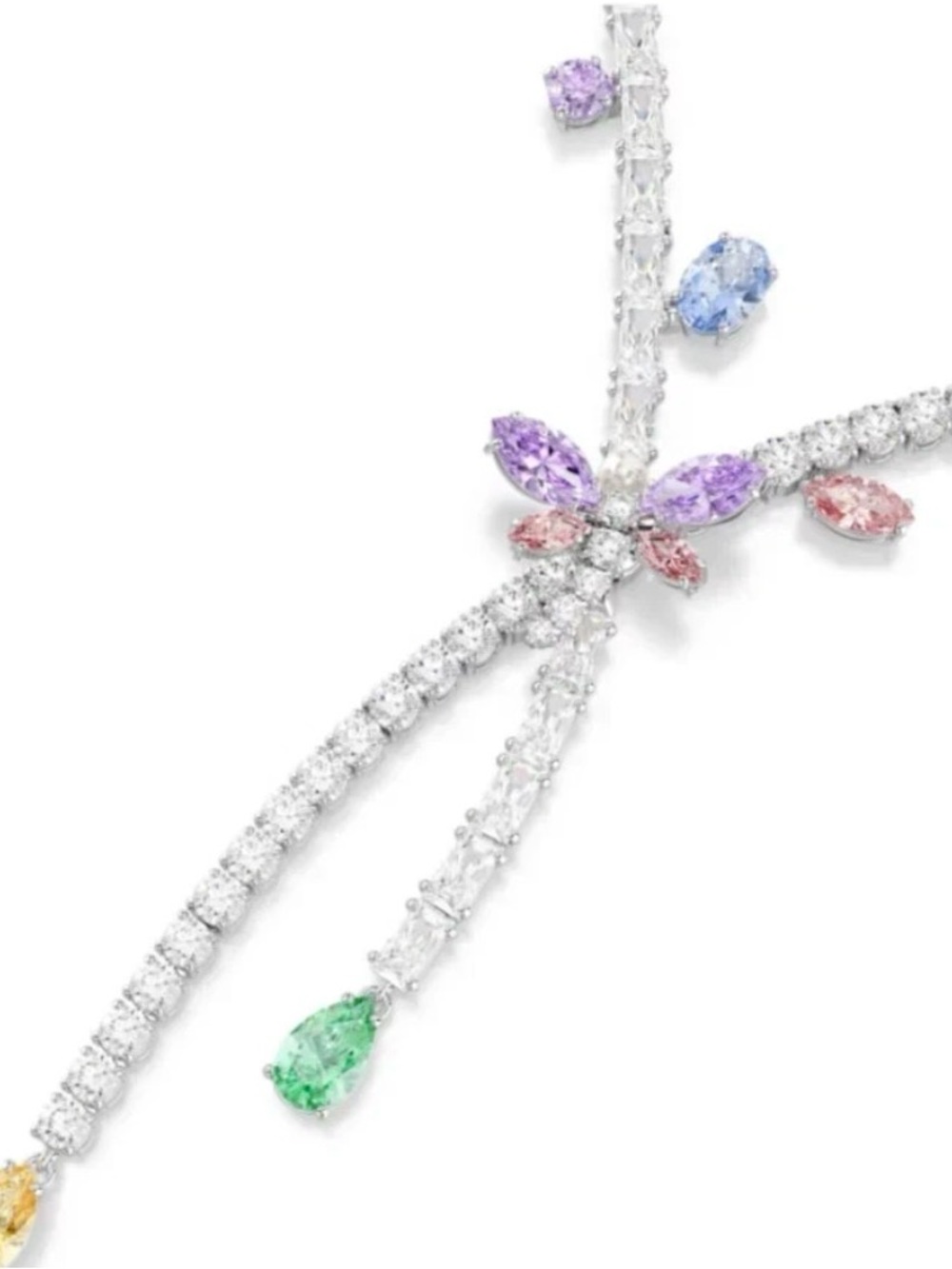 Swarovski Ariana Grande x Swarovski necklace Mixed cuts, Dragonfly, Multicolored - Picture 6 of 7